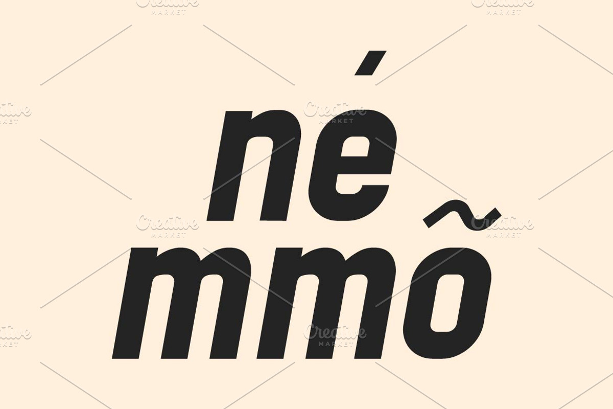 Nemmo Font Family, a Sans Serif Font by Artiveko (Photo 4 of 8)