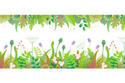 Green Leaves  Freshness, a Decorative Illustration by Valentyna Smordova (Thumbnail 7 of 8)