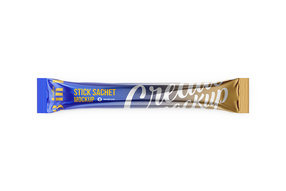 Thin Stick Sachet, a Packaging Mockup by easymock (Photo 6 of 6)