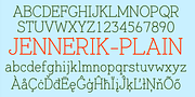 Jennerik, a Serif Font by Ingrimayne Type (Thumbnail 6 of 9)