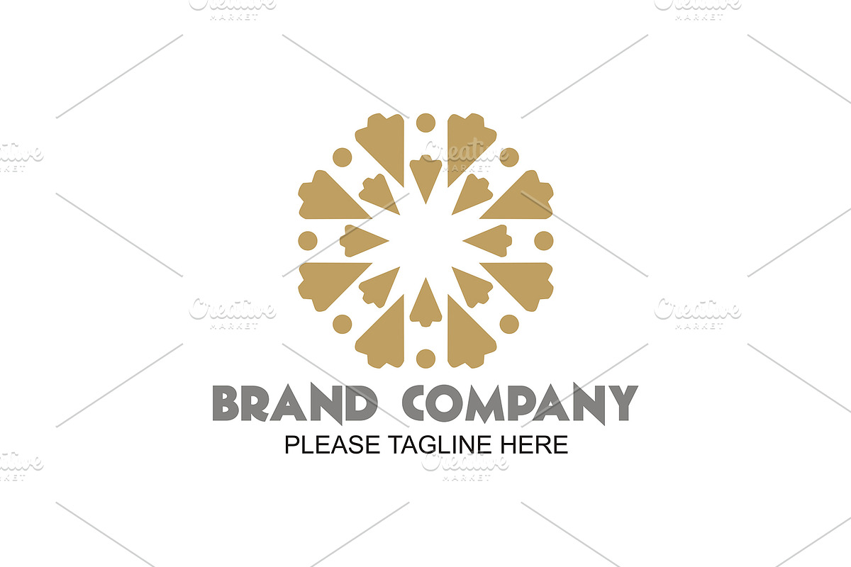 20 Logo Flower Templates Bundle, a Branding & Logo Template by Friendesigns (Photo 14 of 21)