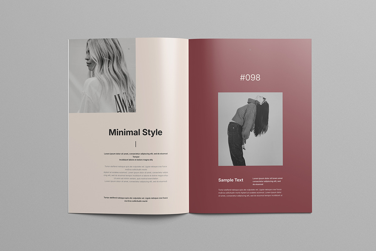 Lookbook Template | InDesign, a Brochure Template by HiveArts (Photo 8 of 11)