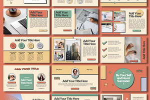 Retro 90's Powerpoint Template 2023