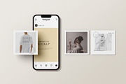 Instagram Post Mockup, a Print Template by Tahtagraphic (Thumbnail 6 of 11)