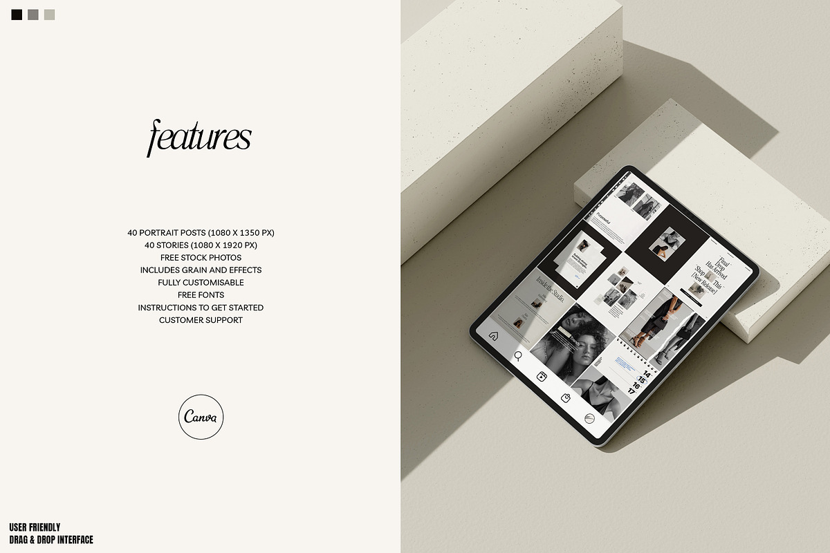 OLI / Social Media Kit (II), a Social Media Template by Wildnun Studio (Photo 3 of 23)