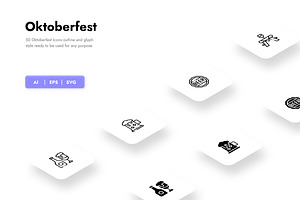 Oktoberfest Icons, a Duotone Icon by HacaStudio