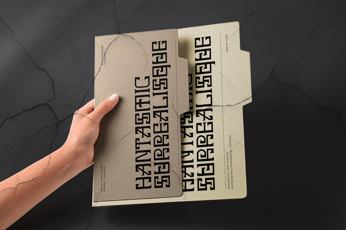 Avixariav Font, a Serif Font by Erifqizefont (Photo 5 of 12)