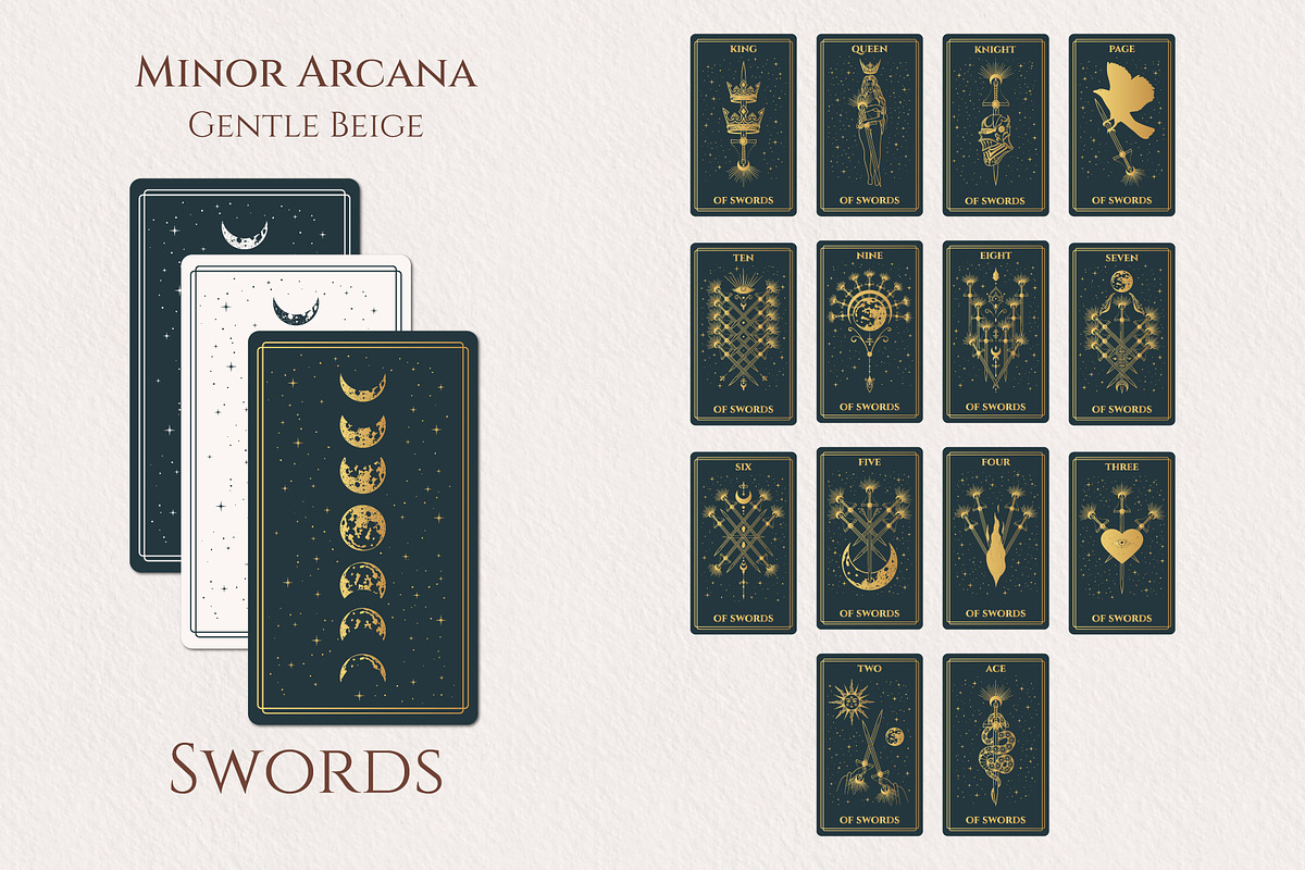 Celestial Tarot - Minor&Major Arcana, an Illustration by KirillsWorkshop (Photo 16 of 22)