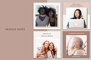 Blush Vibes Instagram CANVA PSD, a Social Media Template by Edit & Go Templates (Thumbnail 5 of 8)