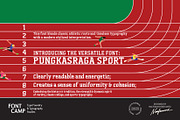 Pungkasraga Sport Font, a Serif Font by Fontcamp Type Foundry (Thumbnail 8 of 8)