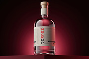 Spirit Bottle Label Mockups, a Packaging Mockup by Luuqas Design (Thumbnail 2 of 4)