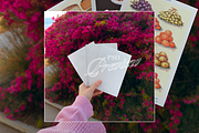 Three DIN A Postcards Mockup (PSD), an Advertising Mockup by WasMockups (Thumbnail 5 of 5)
