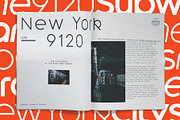Neokurat — A Geometric Typeface, a Sans Serif Font by Gridlounge (Thumbnail 6 of 9)