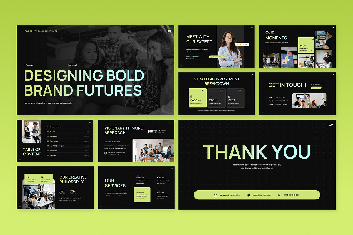Creative Agency Google Slides, a Presentation Template by Antstheme (Photo 3 of 4)