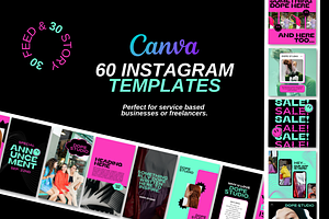 BOLD & Unique Canva Templates, a Templates & Theme by BLYNKsocial