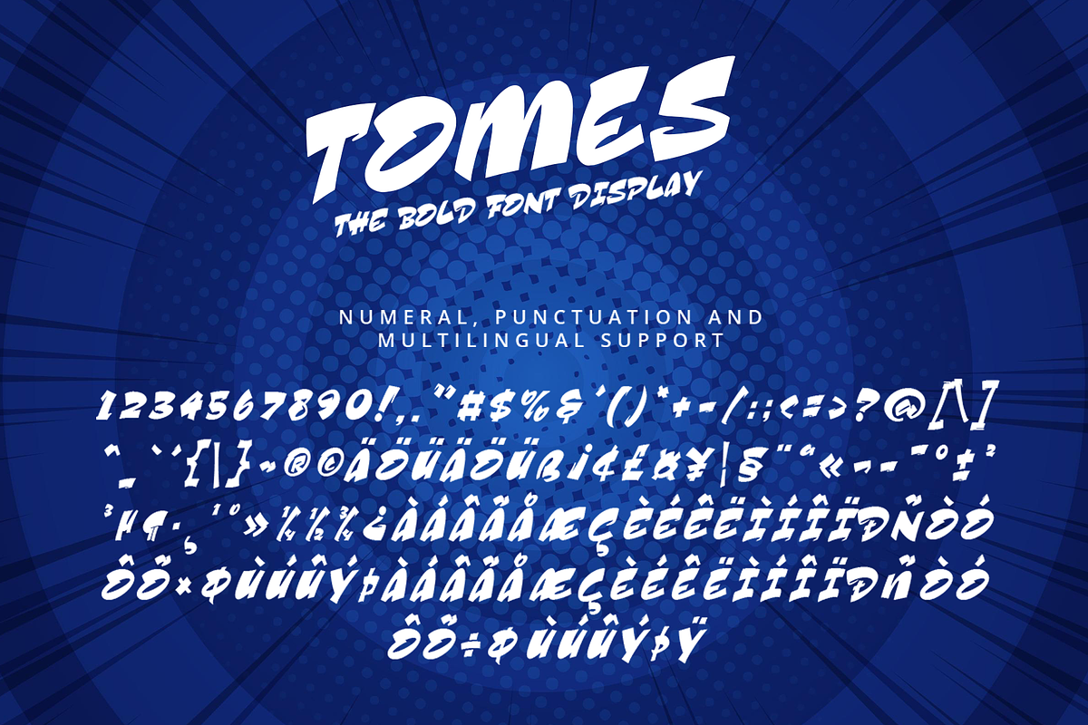 Tomes - The Bold Display Font, a Serif Font by overlaytemplates (Photo 5 of 5)