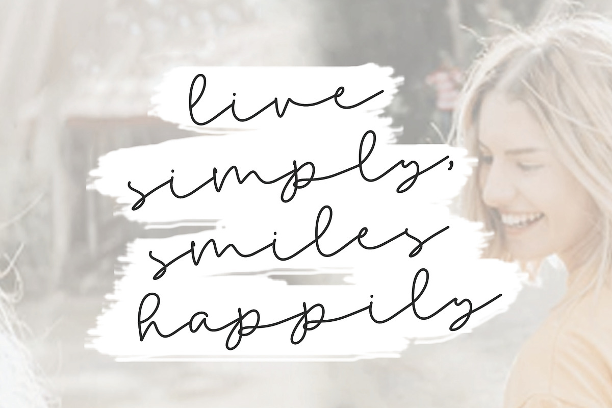 Curious - Script Font, a Script Font by Yuby Creative (Photo 4 of 6)