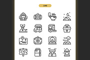 Camping Icons, an Icon by Spacepixel Creative (Thumbnail 2 of 3)
