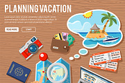 Vacation and Tourism Themes, a Technology Illustration by TAlex (Thumbnail 2 of 6)