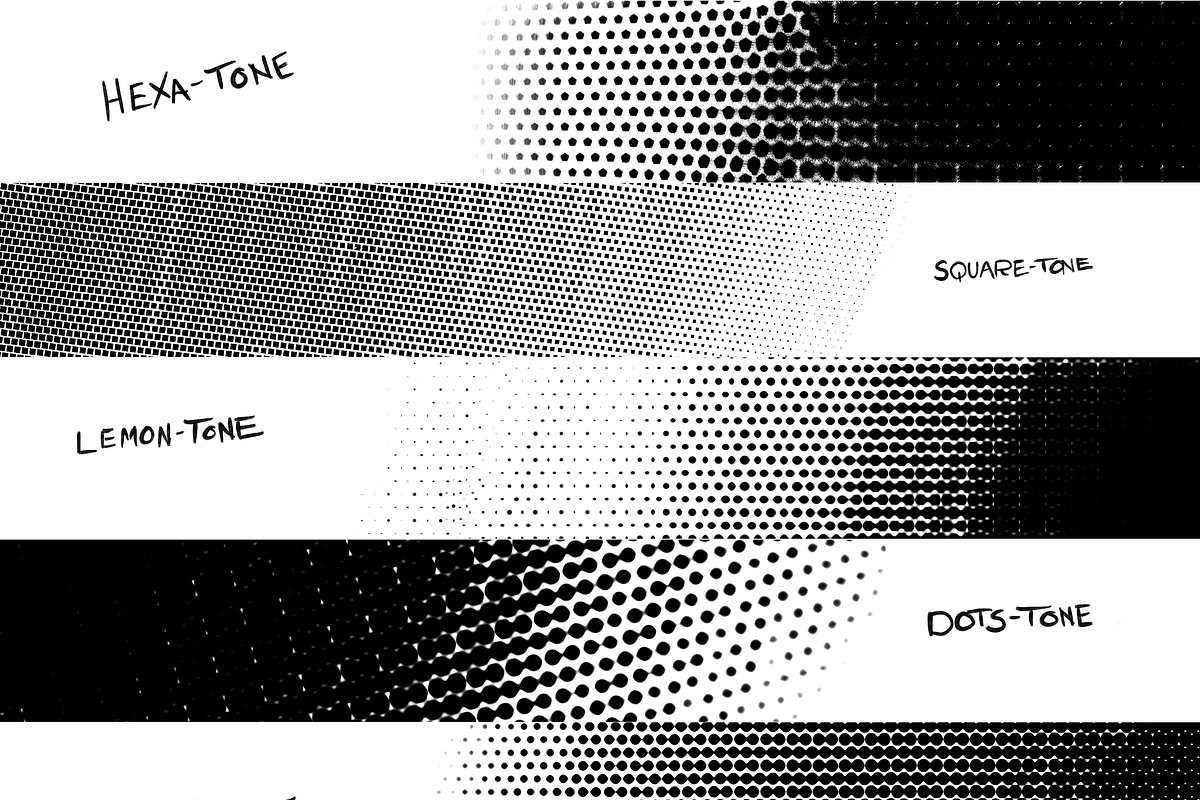 Procreate Half-tones, a Brush Add-On by Ben Lew Illustration (Photo 5 of 8)
