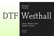 DTF Westhall, a Serif Font by Dora Typefoundry (Thumbnail 12 of 12)