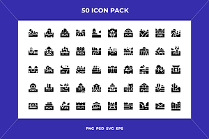 Landscapes icons, an Outline Icon by Wencory
