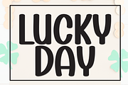 Lucky Day | Script Font, a Script Font by Scratchones (Thumbnail 1 of 8)