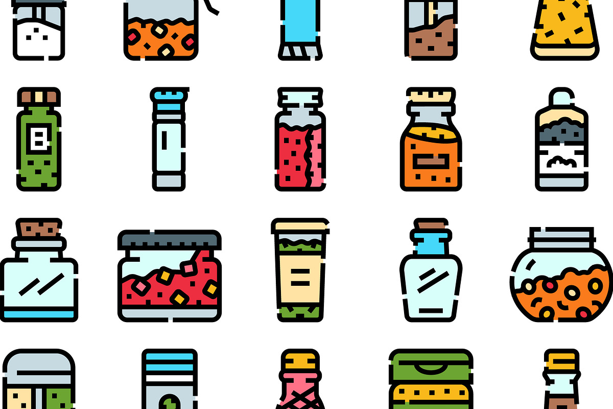 Spice and herb seasoning bottles, an Object Graphic by pikepicture (Photo 3 of 3)