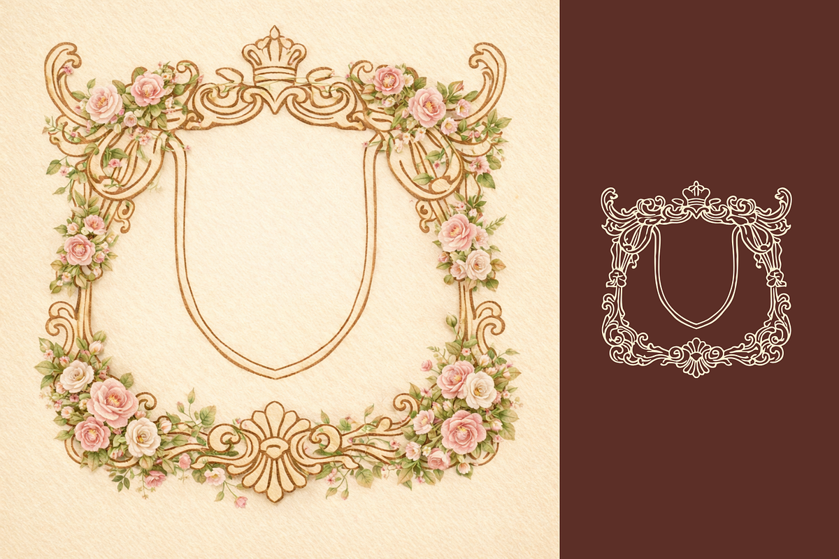 30 High Frames Illustrations, a Decorative Illustration by Rasgood (Photo 4 of 9)