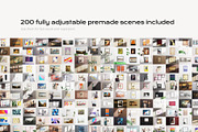 200 Frame Canvas Mockup Bundle, a Household Mockup by FoundImages (Thumbnail 7 of 57)