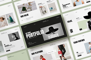 Brand Portfolio Presentation, a Presentation Template by KreateTribe