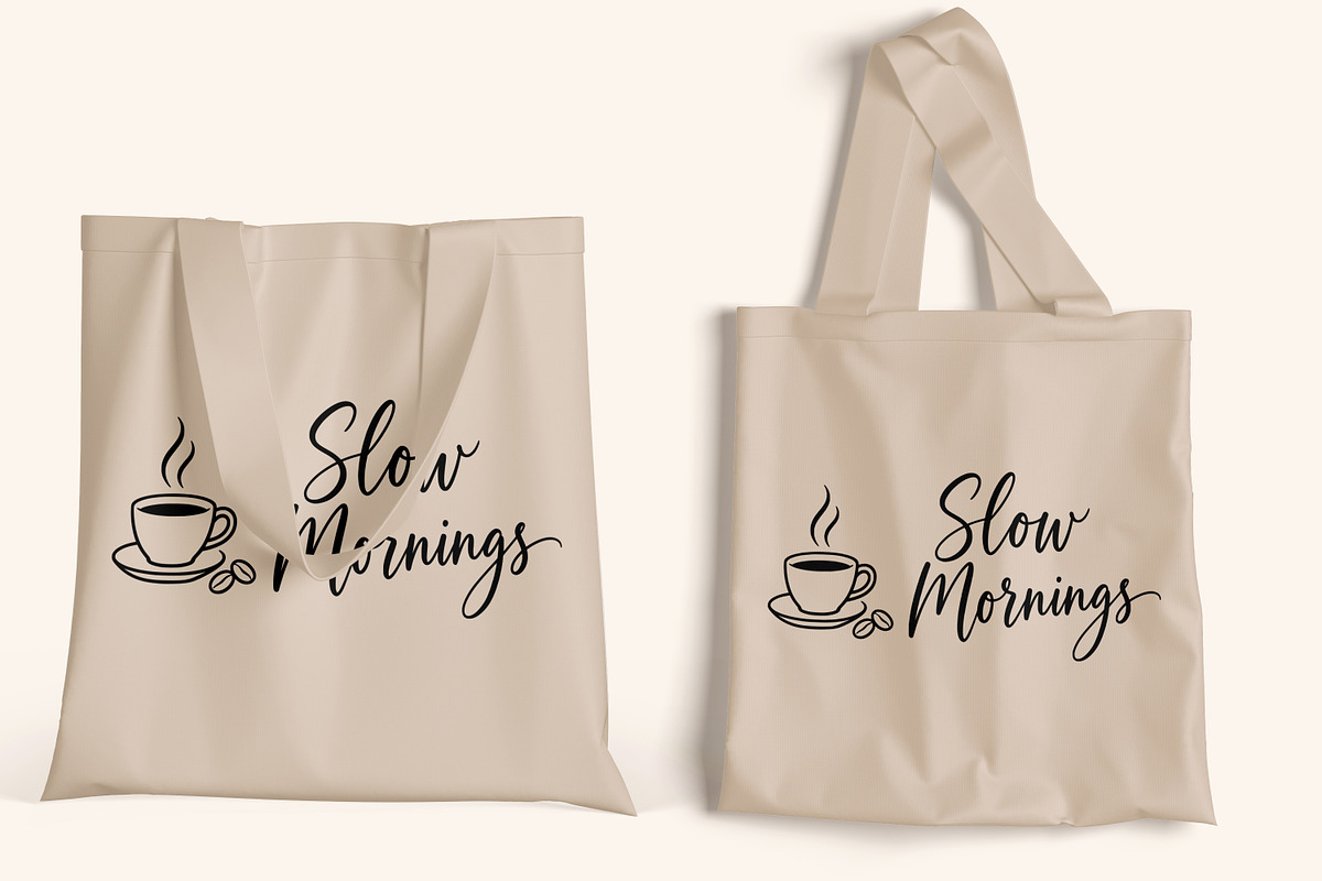Slow Mornings Coffee Cup Line Art, an Object Illustration by Ghagra (Photo 6 of 7)