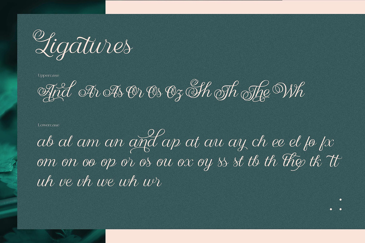 Nandola Typeface, a Script Font by alit design (Photo 13 of 16)
