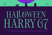 Halloween Harry G7 - Halloween Font, a Serif Font by Casloop Studio (Thumbnail 1 of 9)