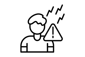 Crisis Line Icon, an Icon by Pexelpy