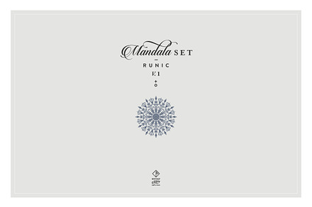 Mandala Set // Runic V.1