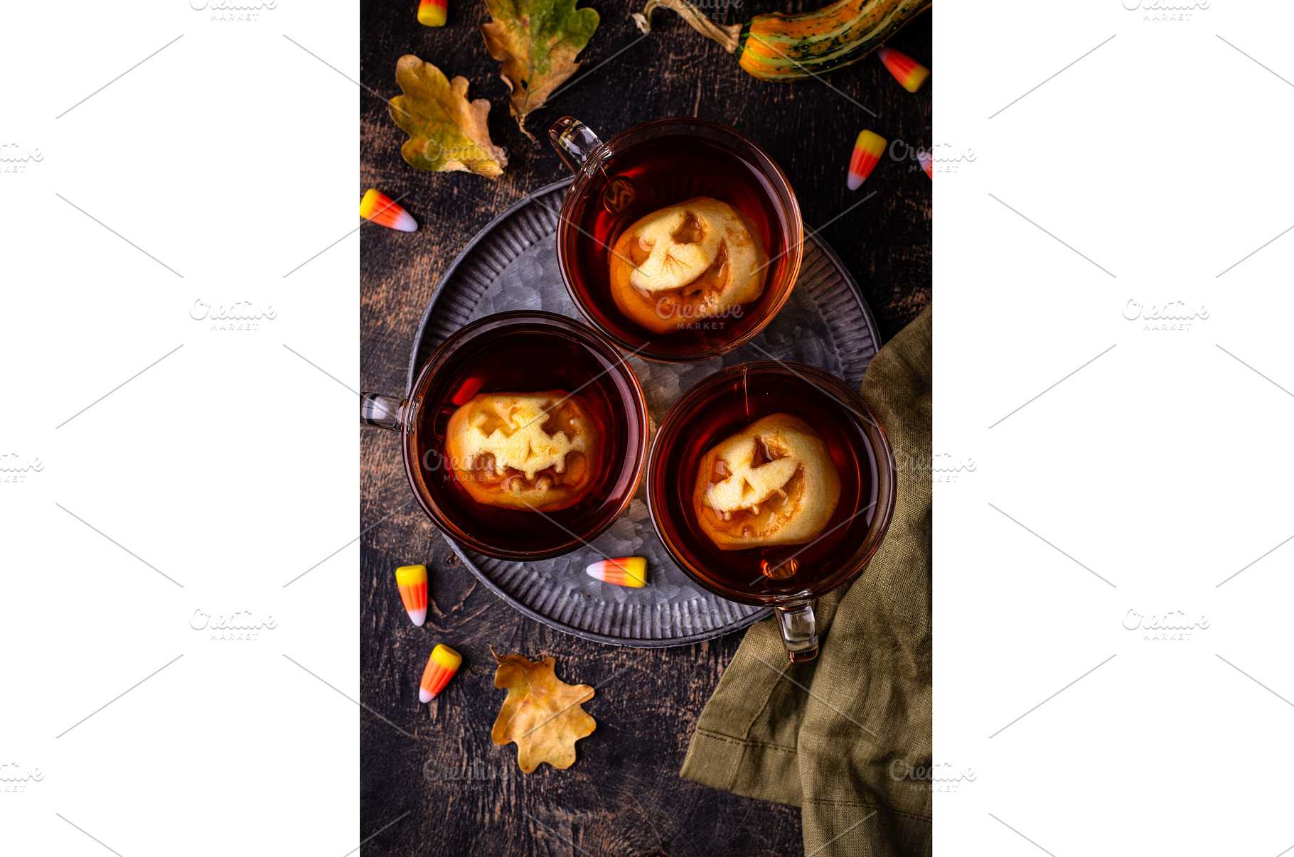 Haloween spicy apple cider drink, a Food & Drink Photo by Yulia Furman