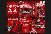 Football Club Instagram Templates, a Social Media Template by Bornx Design (Thumbnail 7 of 7)