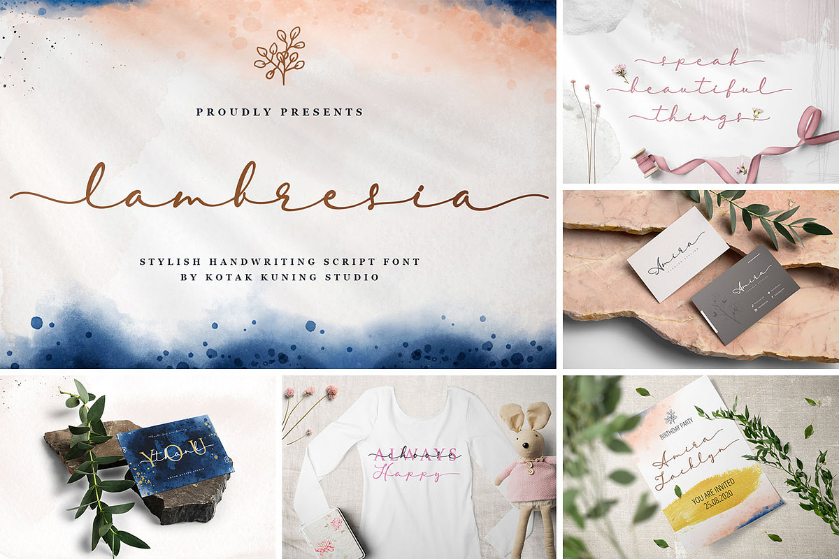 SALE Modern Script Font Bundle preview 7