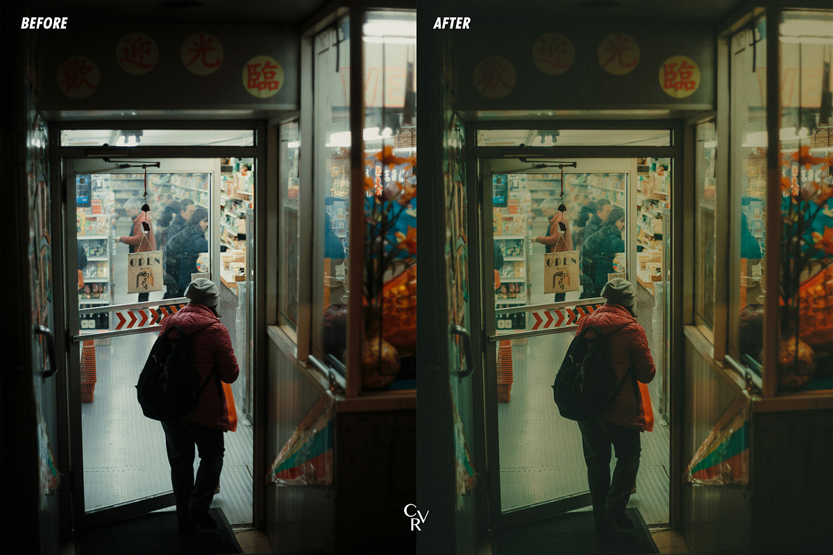 15 Vintage Cinema Lightroom Presets, a Preset Add-On by CVR Presets (Photo 4 of 7)