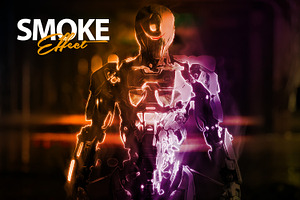 Smoke Effect Photoshop Action