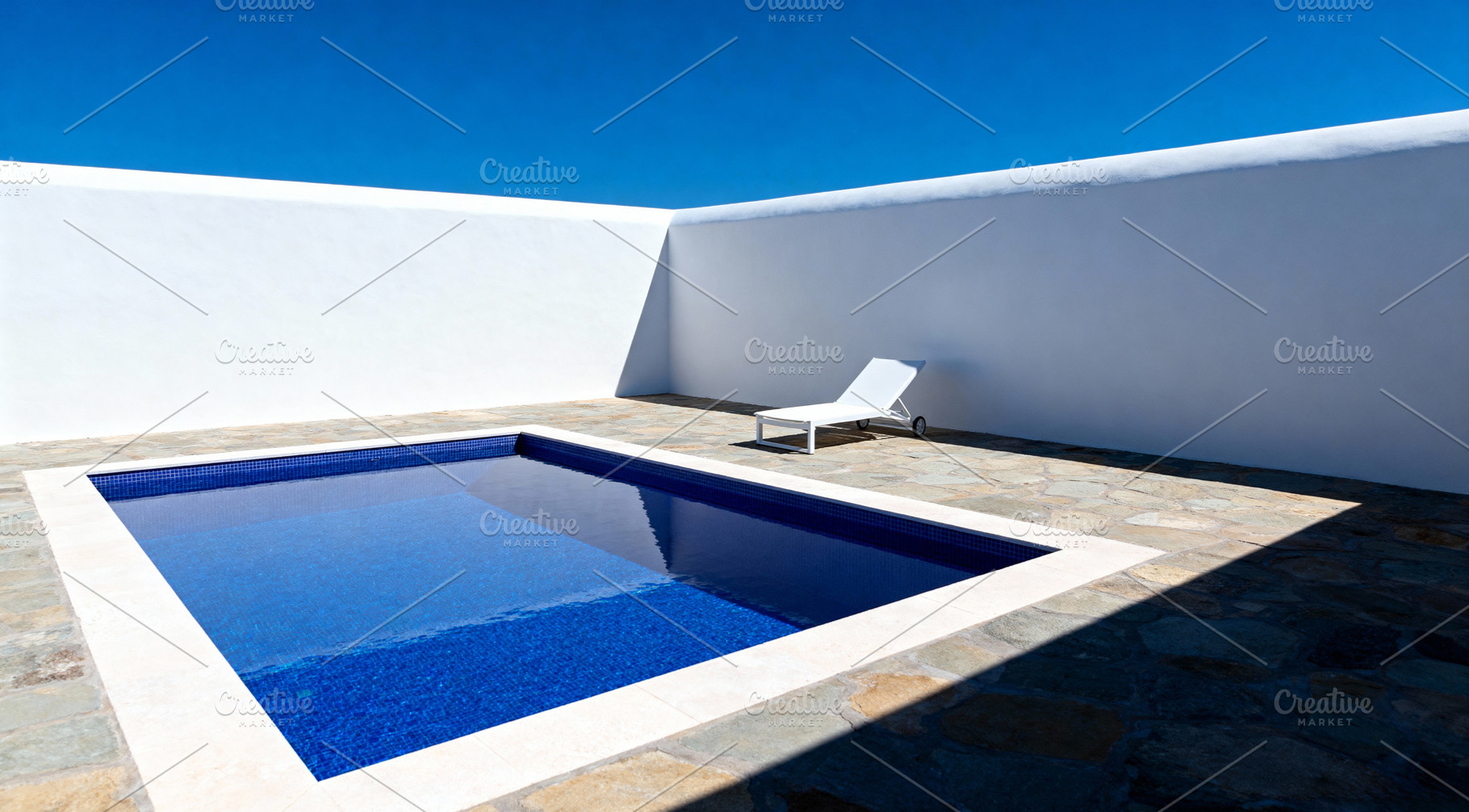 Minimalist Mediterranean Villa, an Architecture Photo by Virgo Studio