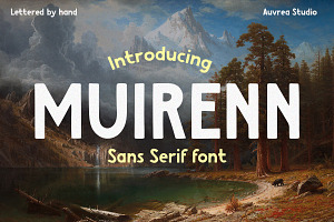Muirenn | Sans-serif font