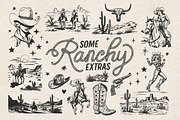Howdy Handsome Layered Font Duo, a Script Font by Nicky Laatz (Thumbnail 6 of 39)
