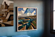 Cubism Collection.Printable Wall Art, a Decorative Illustration by O m N i  Studio (Thumbnail 12 of 17)