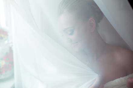 Beautiful bride posing stock photo containing bride and smiling, a Person Photo by Tekso