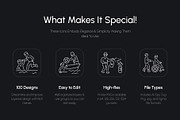 Help and Emergency Icons Set, an Outline Icon by Prosymbols (Thumbnail 2 of 8)