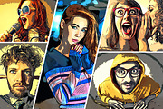 BUNDLE! 20 in 1 Oil Painting Effect, an Action Add-On by U_Design (Thumbnail 21 of 22)