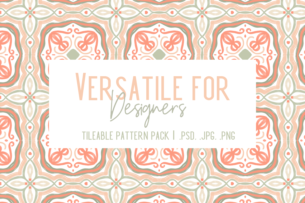 Peaches and Sage Seamless Patterns, a Pattern Graphic by TheLegacyBrandingCo (Photo 12 of 14)
