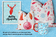 Procreate Christmas Stamp Set, a Brush Add-On by PrettyLittlePigs (Thumbnail 2 of 11)
